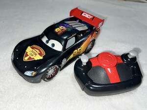 Disney Pixar Cars RC Lightning McQueen Hudson Hornet Thinkway Toys Rare Works